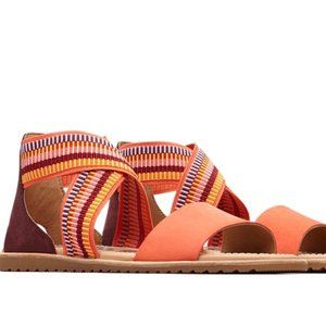 NWT Sorel Ella sandals size 11 in Zing color